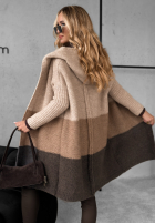 Długi Cardigan Show Me More bej