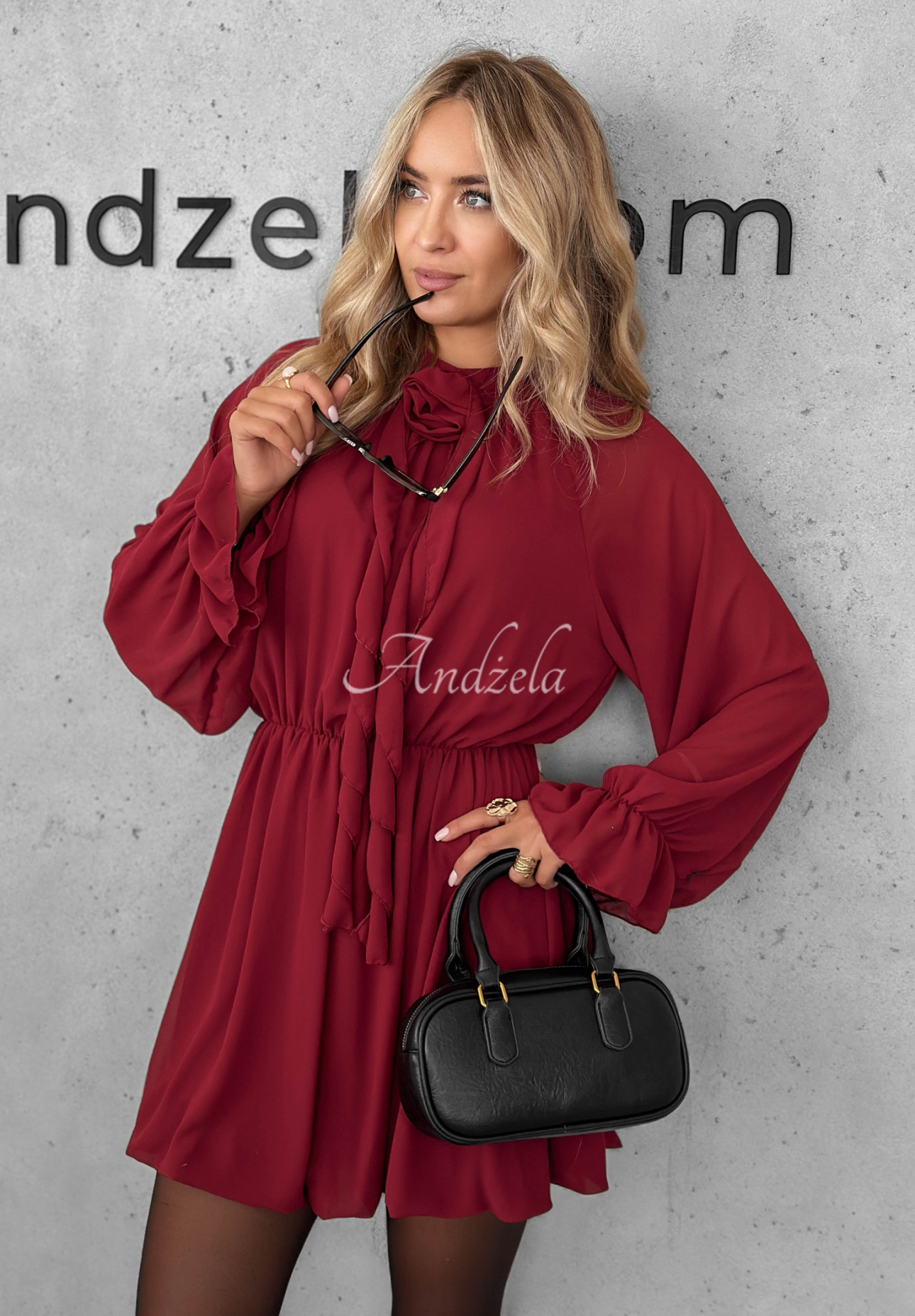 Rochie mini cu volănașe Not Just Dream