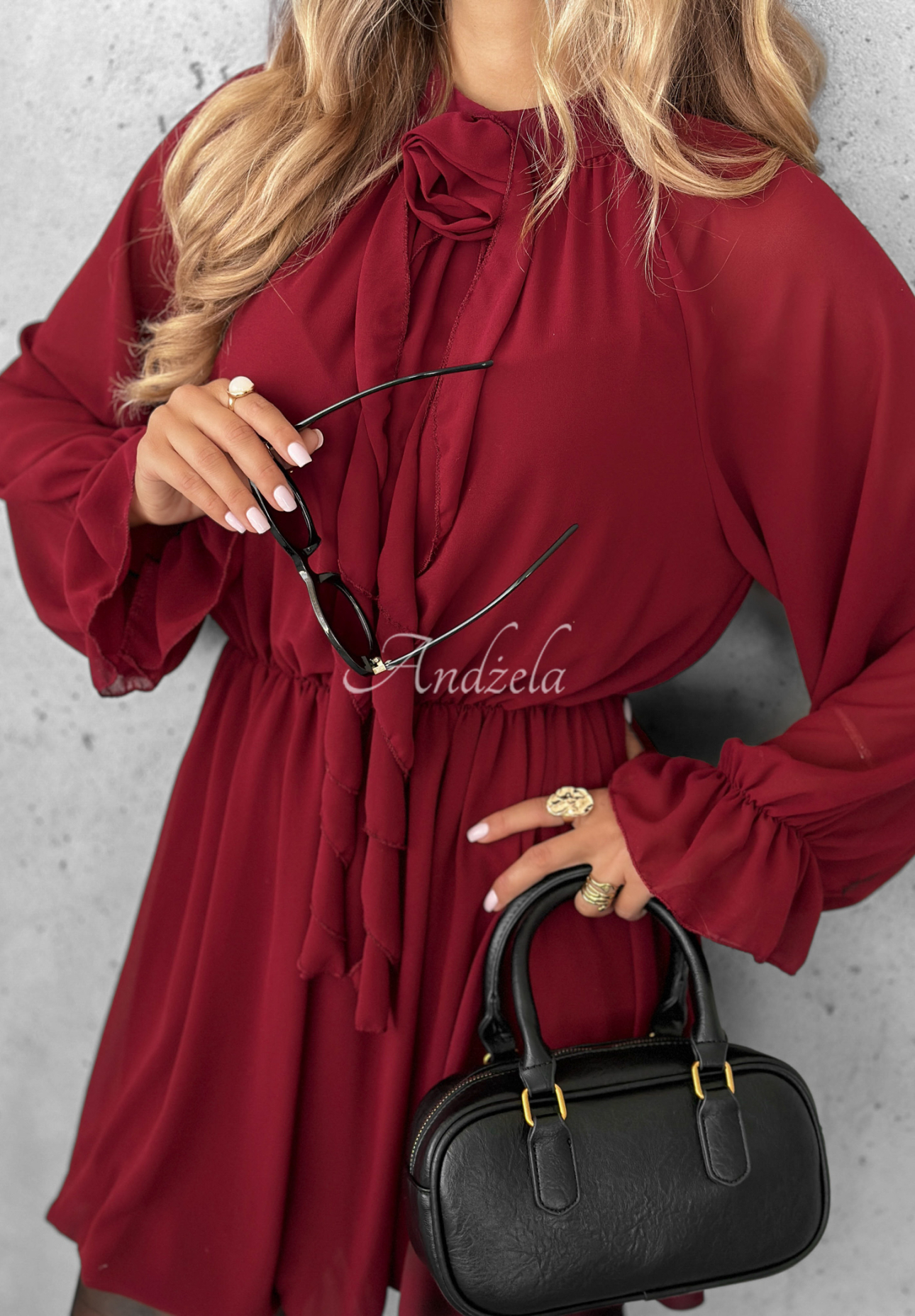 Rochie mini cu volănașe Not Just Dream