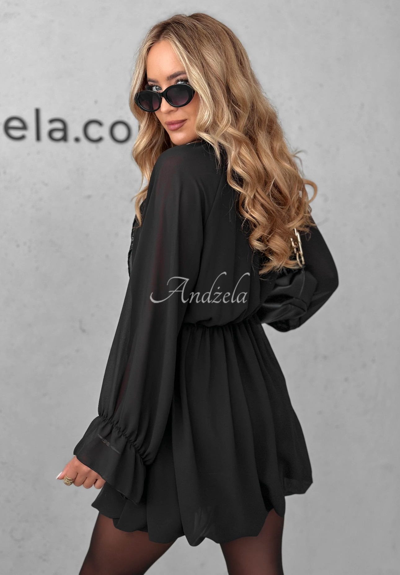 Rochie mini cu volănașe Not Just Dream