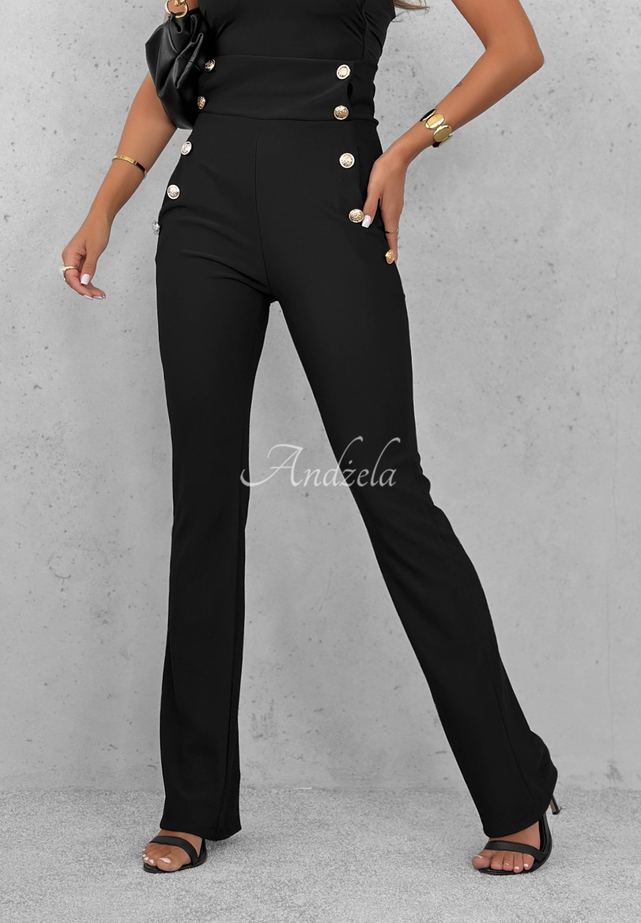 Pantaloni cu nasturi Without Reason