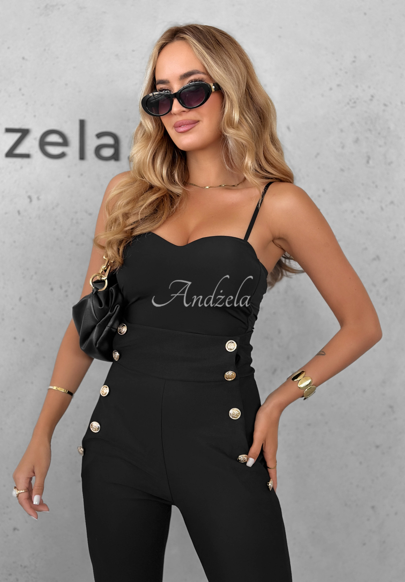 Pantaloni cu nasturi Without Reason