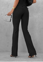 Pantaloni z guzikami Without Reason negre
