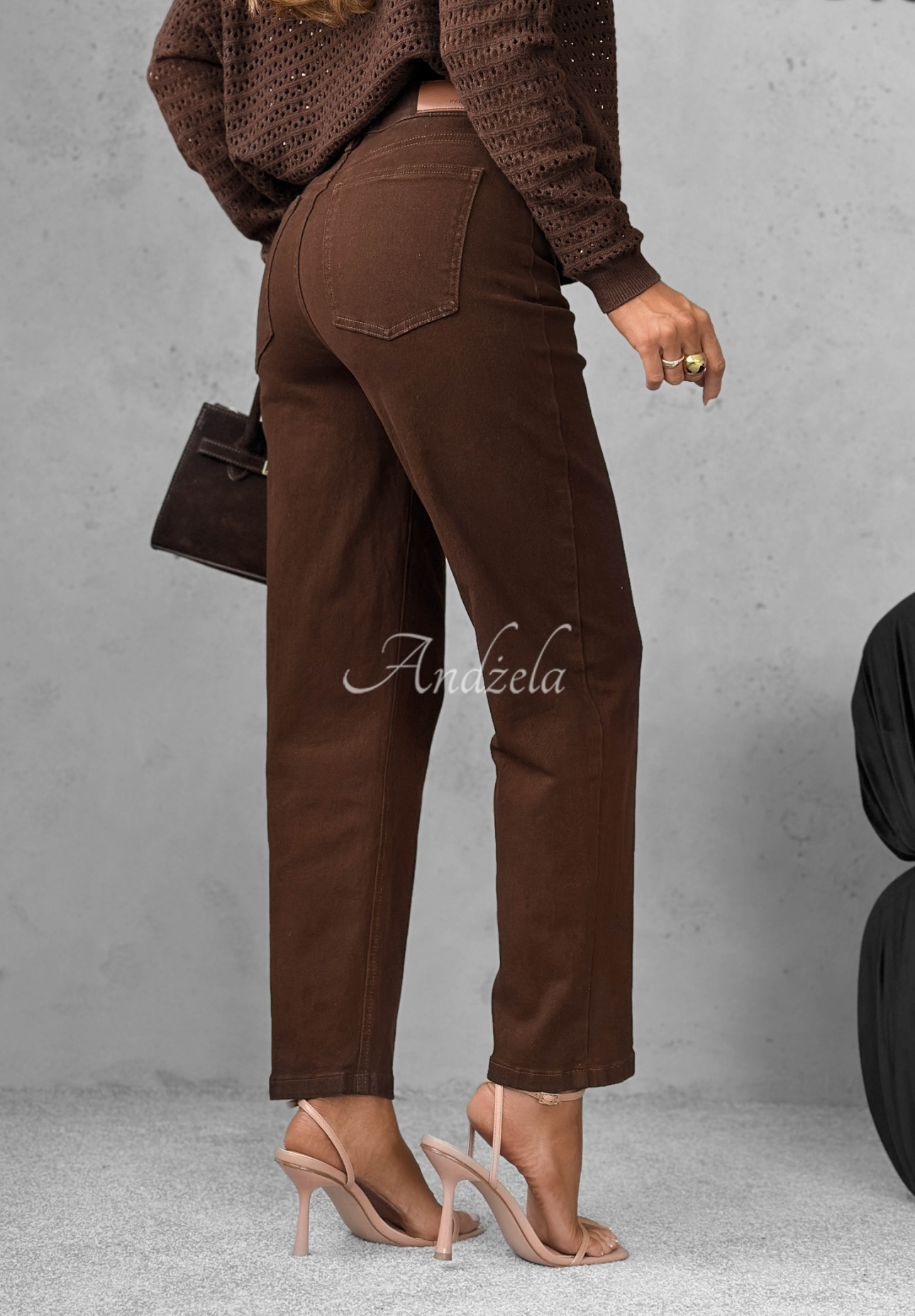 Blugi mom fit Cold Message