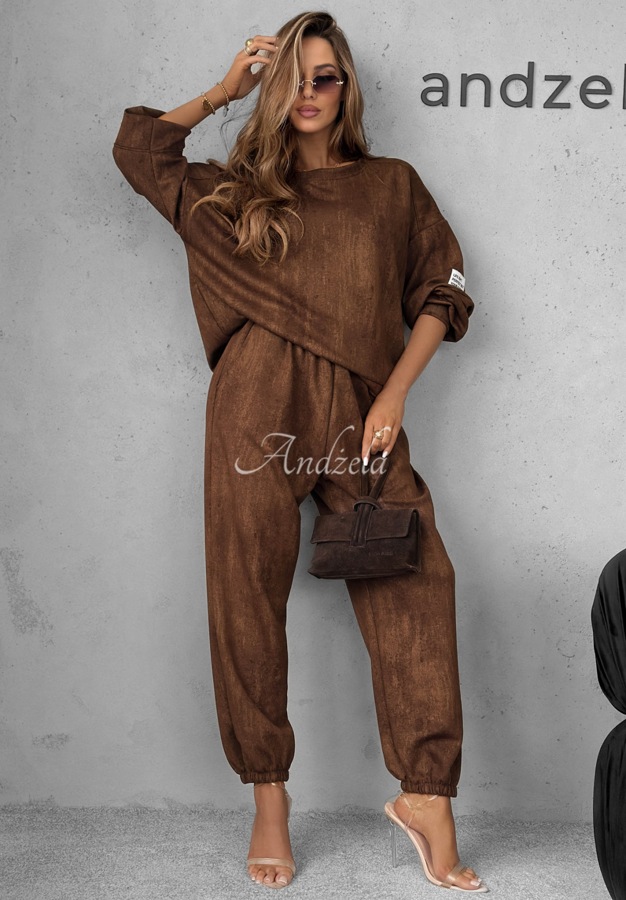Set de trening format din hanorac și pantaloni Get It Now