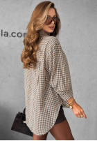 Cămașă w kratę Pinedale camel