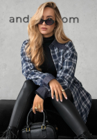 Cămașă w kratę Enjoying That bluemarin