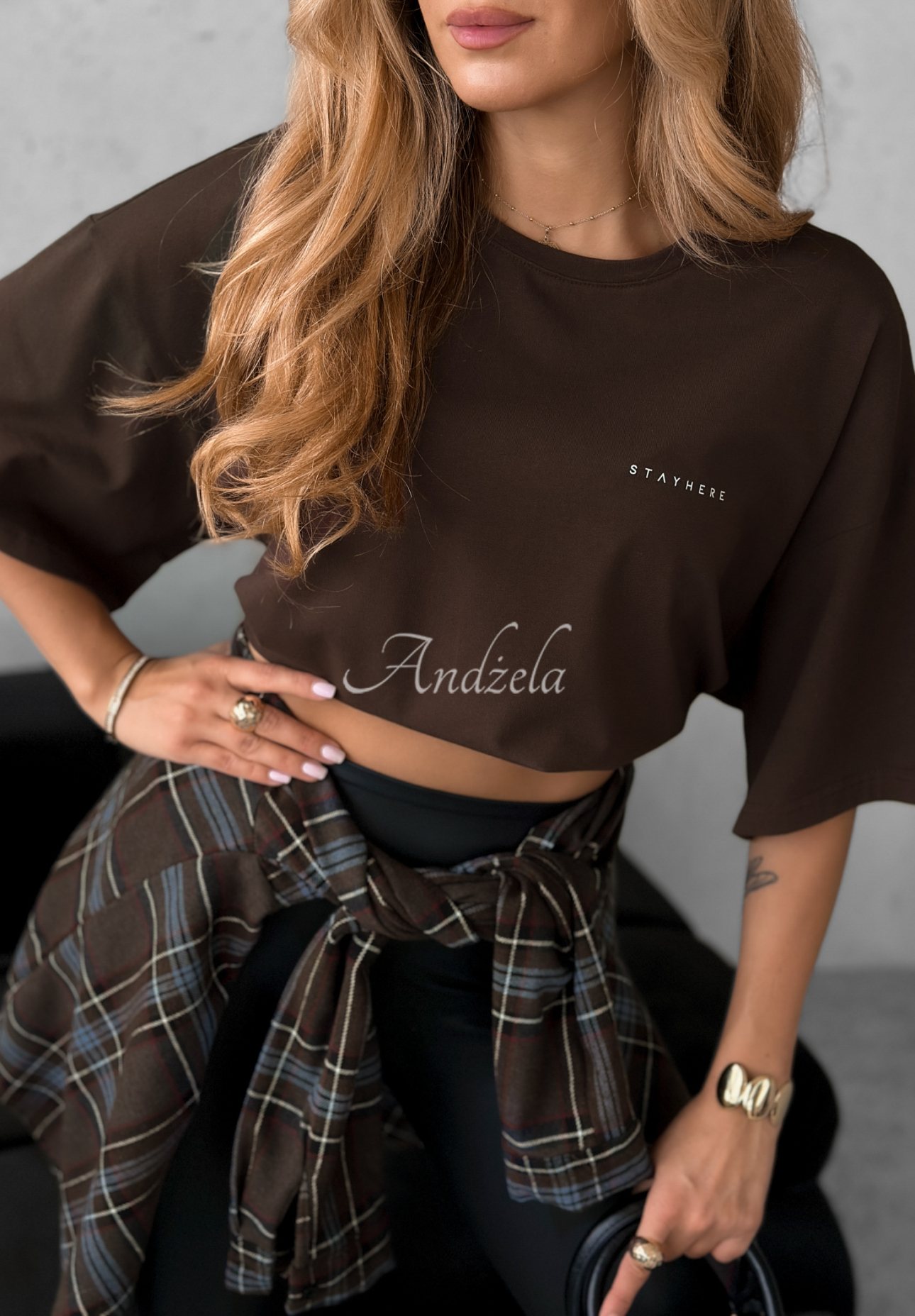 Tricou din bumbac cu imprimeu Without Saying