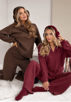 Compleu de trening Hanorac i Pantaloni Better Alone ciocolatiu