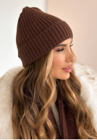 Compleu Căciulă, szalik, Mănuși 3in1 Winter Threads ciocolatiu