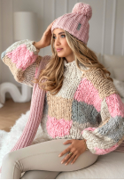 Pulover tricotat decorativ Cozy Cuddles