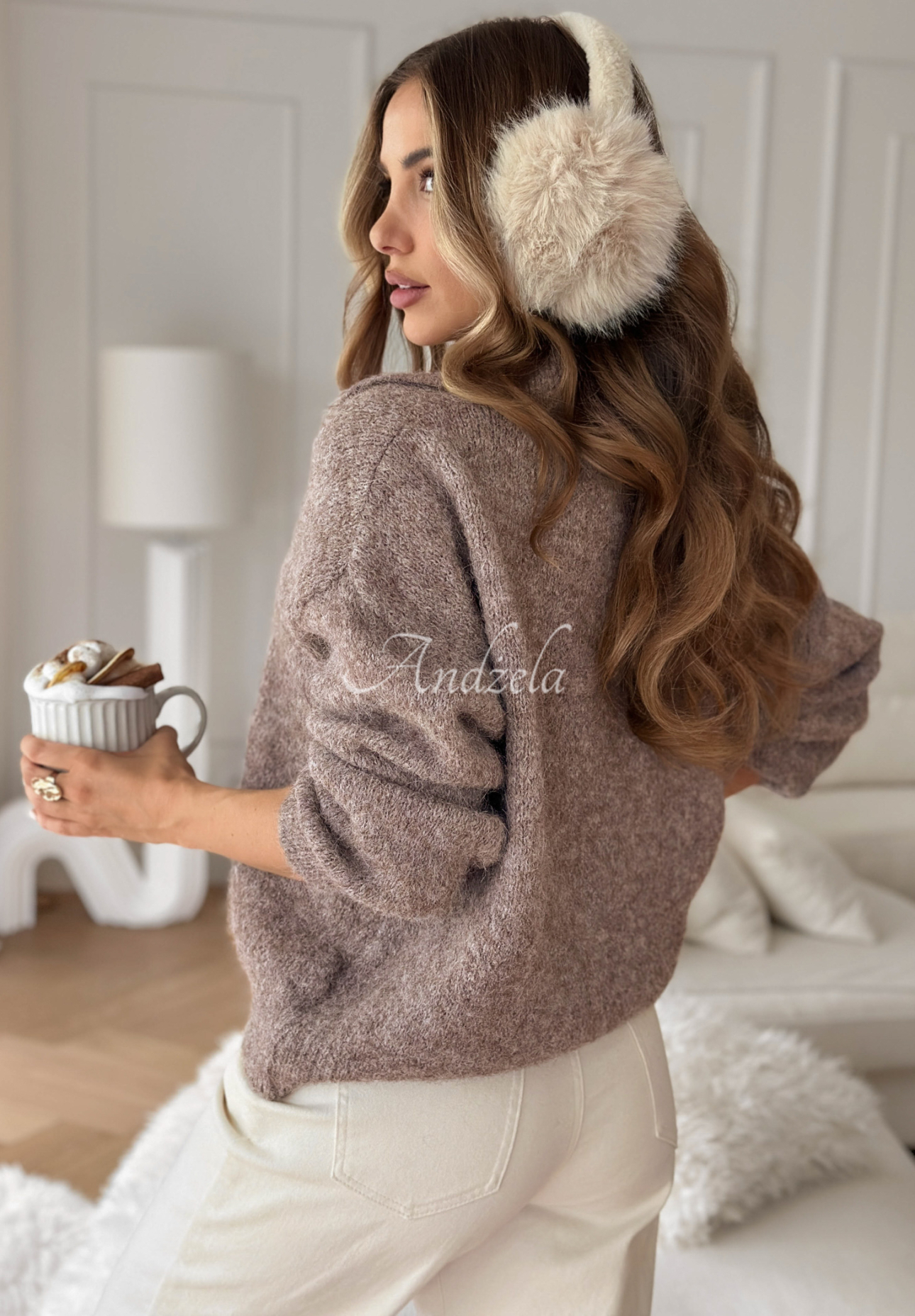Pulover cu guler Soft Feelings