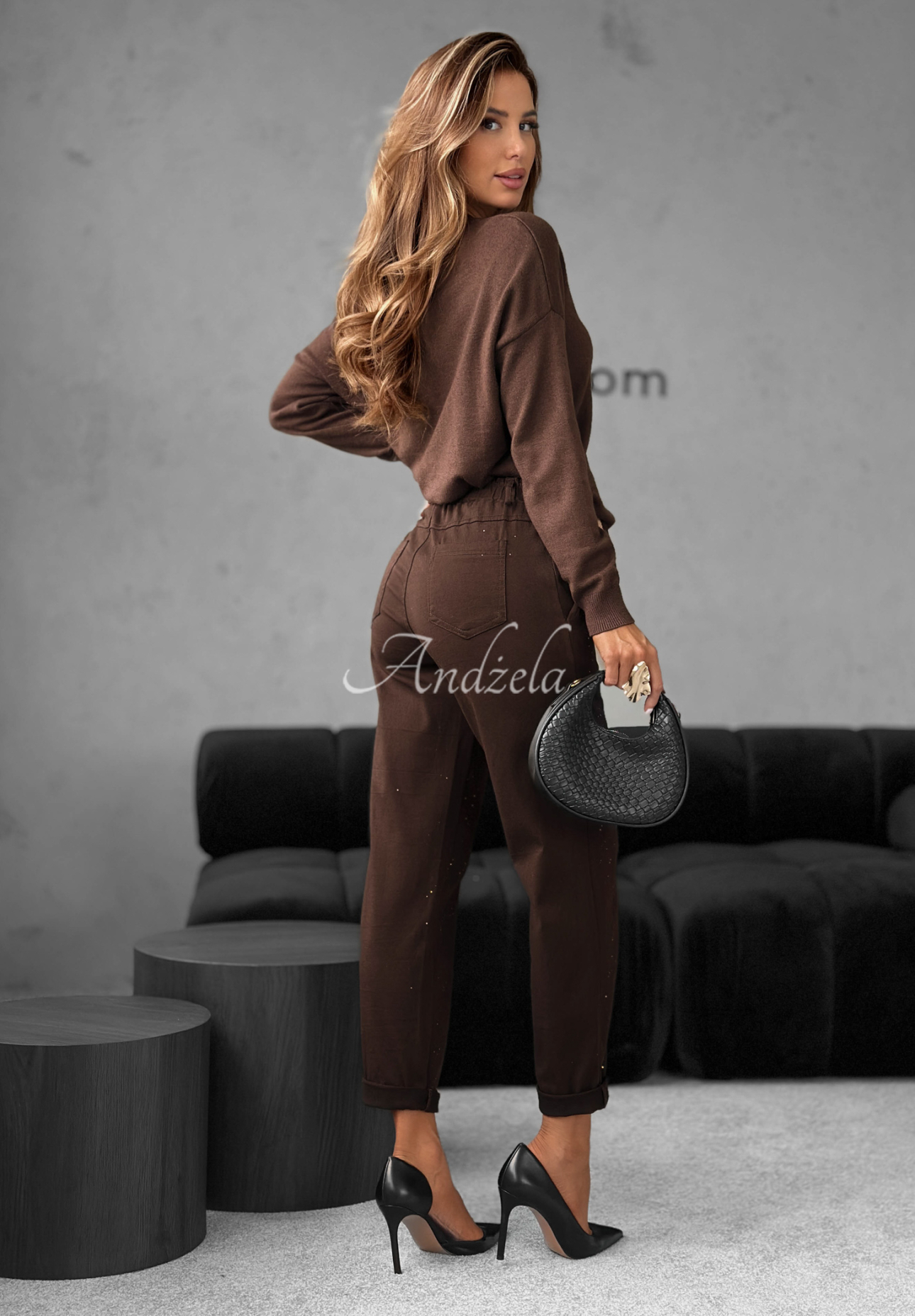 Pantaloni cu curea Unlock Your Potential