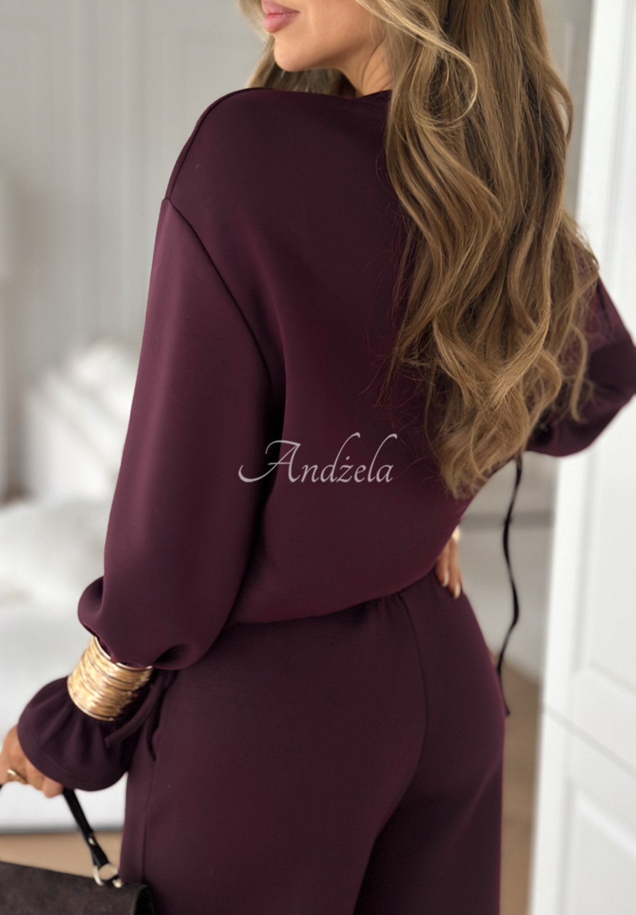 Set de trening din viscoză cu brățări Fit&amp;Glam