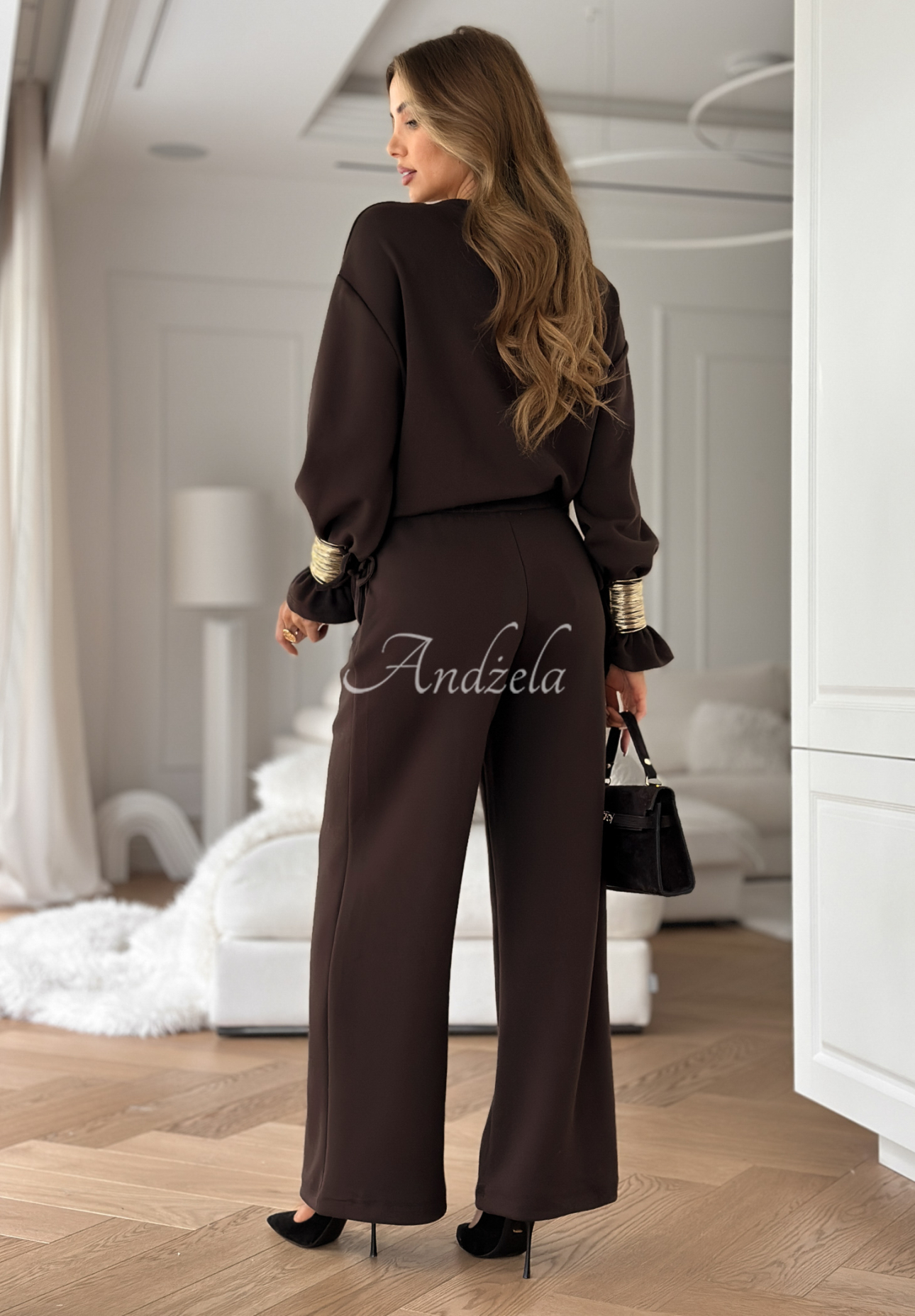 Set de trening din viscoză cu brățări Fit&amp;Glam