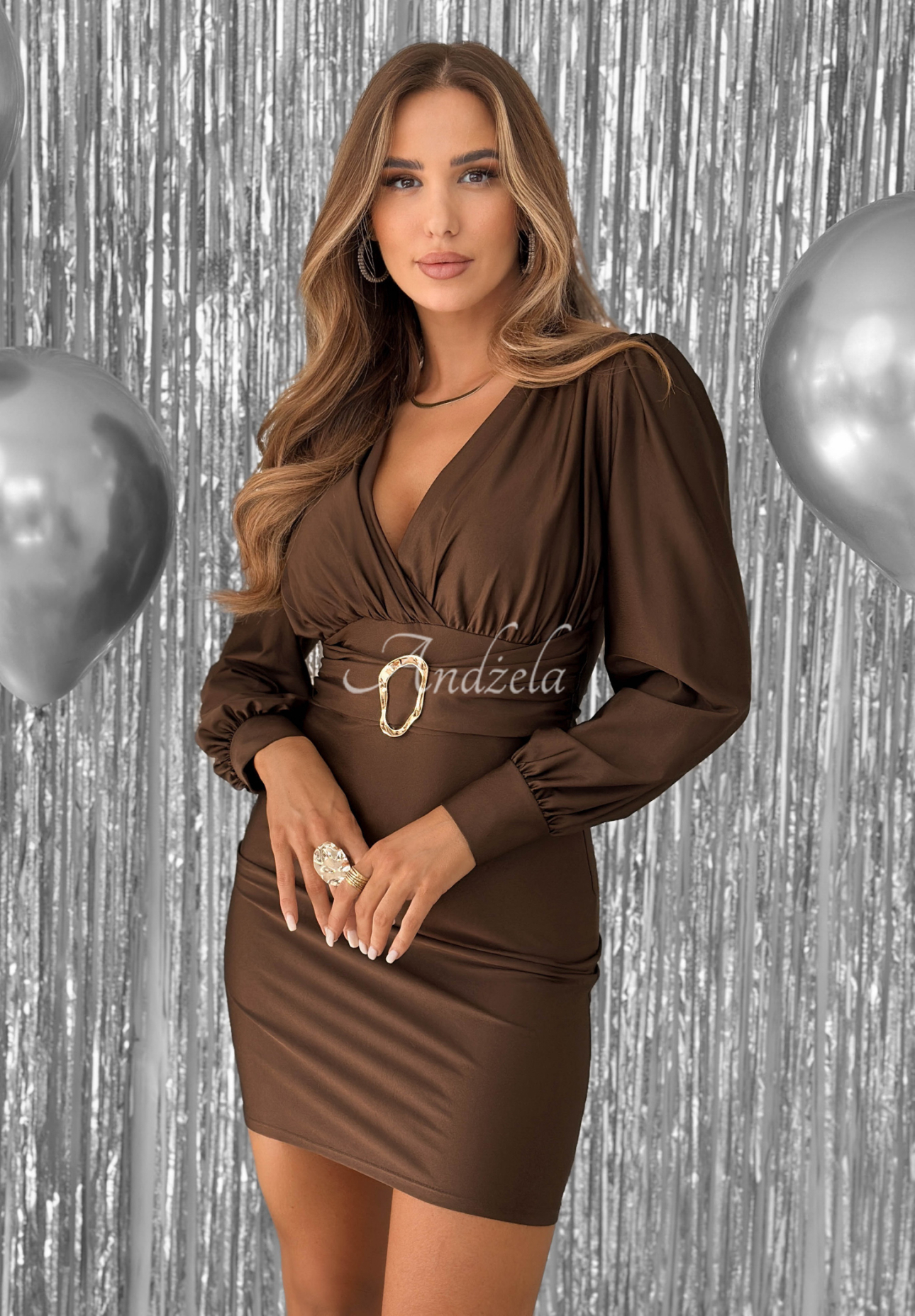 Rochie cu mâneci bufante Pretty Devil