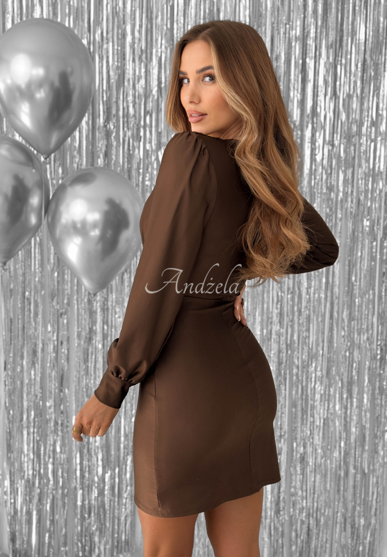 Rochie cu mâneci bufante Pretty Devil