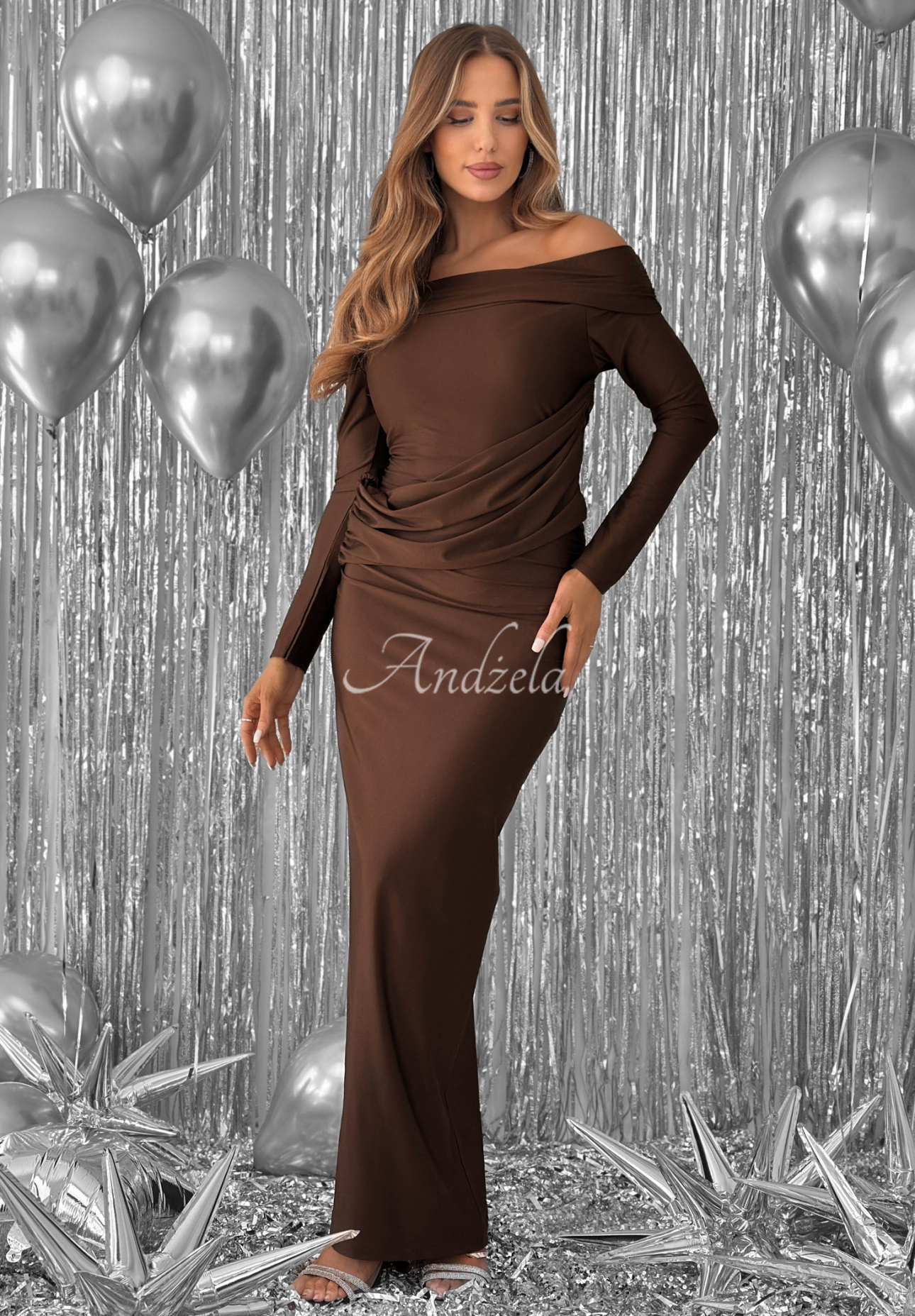 Rochie maxi mulată Magical Night