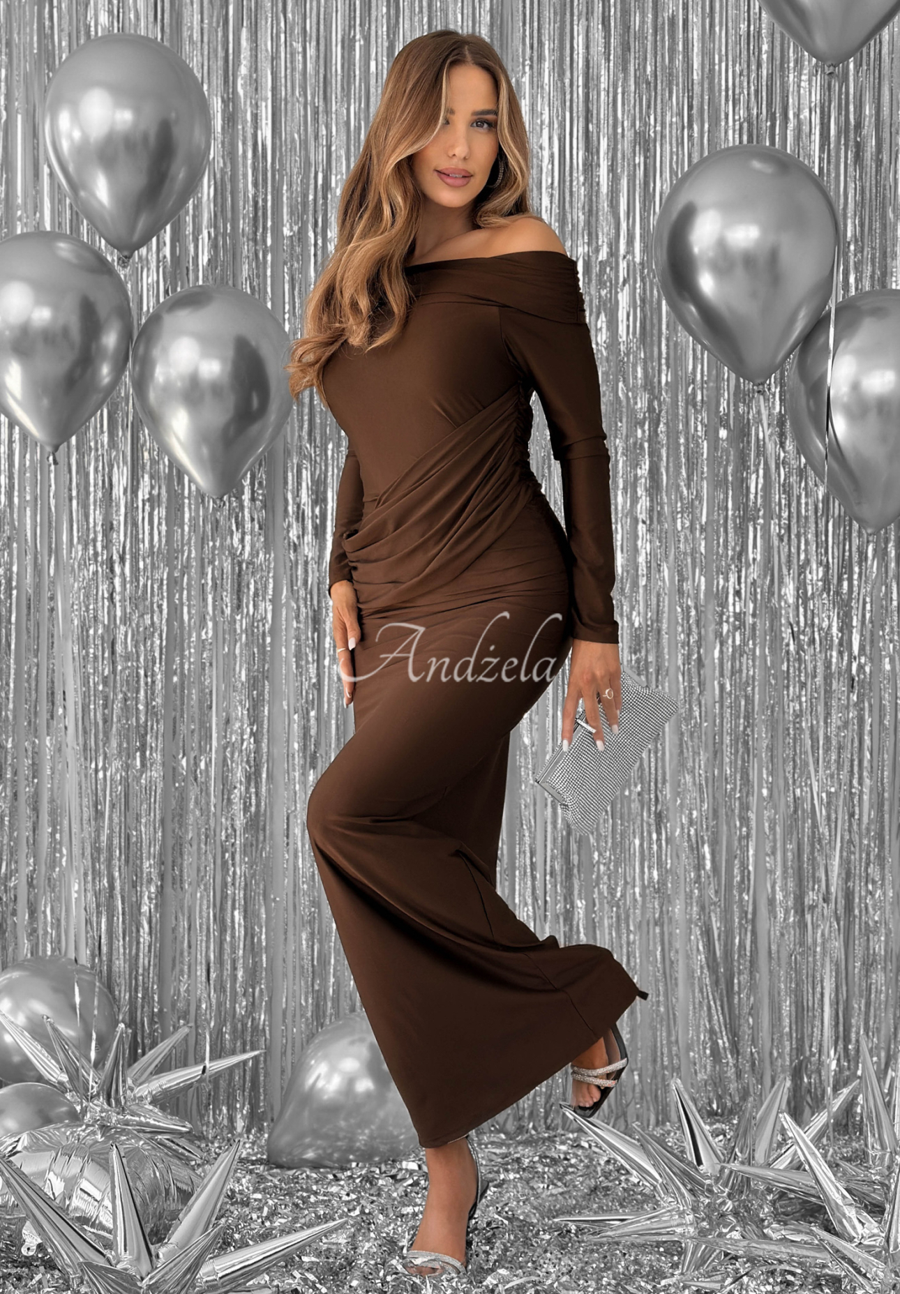 Rochie maxi mulată Magical Night