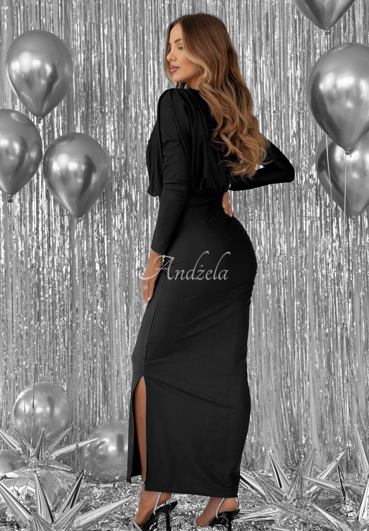 Rochie mulată cu pliuri Night Of The Year