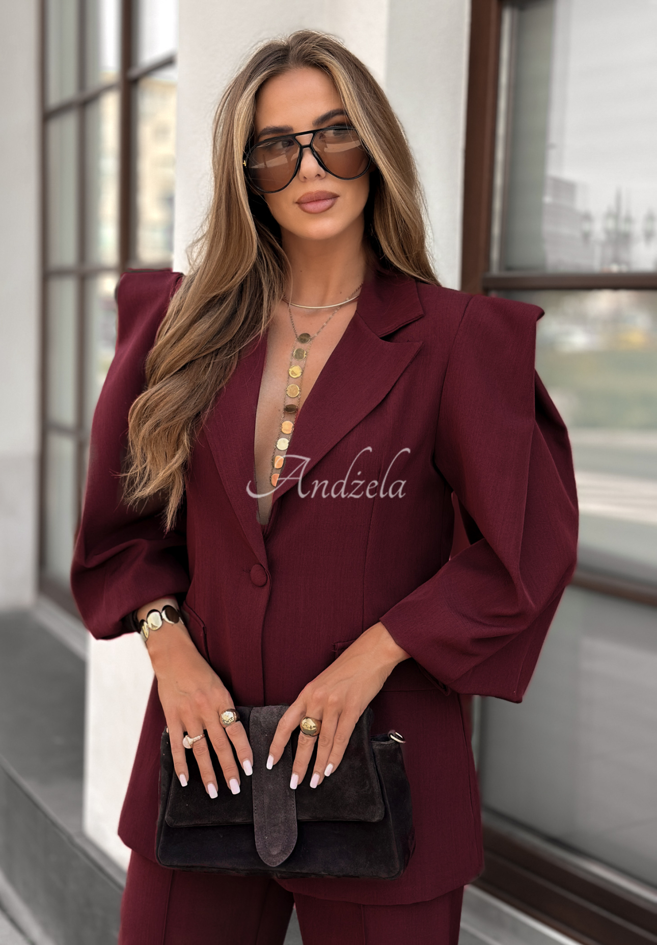 Compleu format din sacou și pantaloni Too Late To Ask