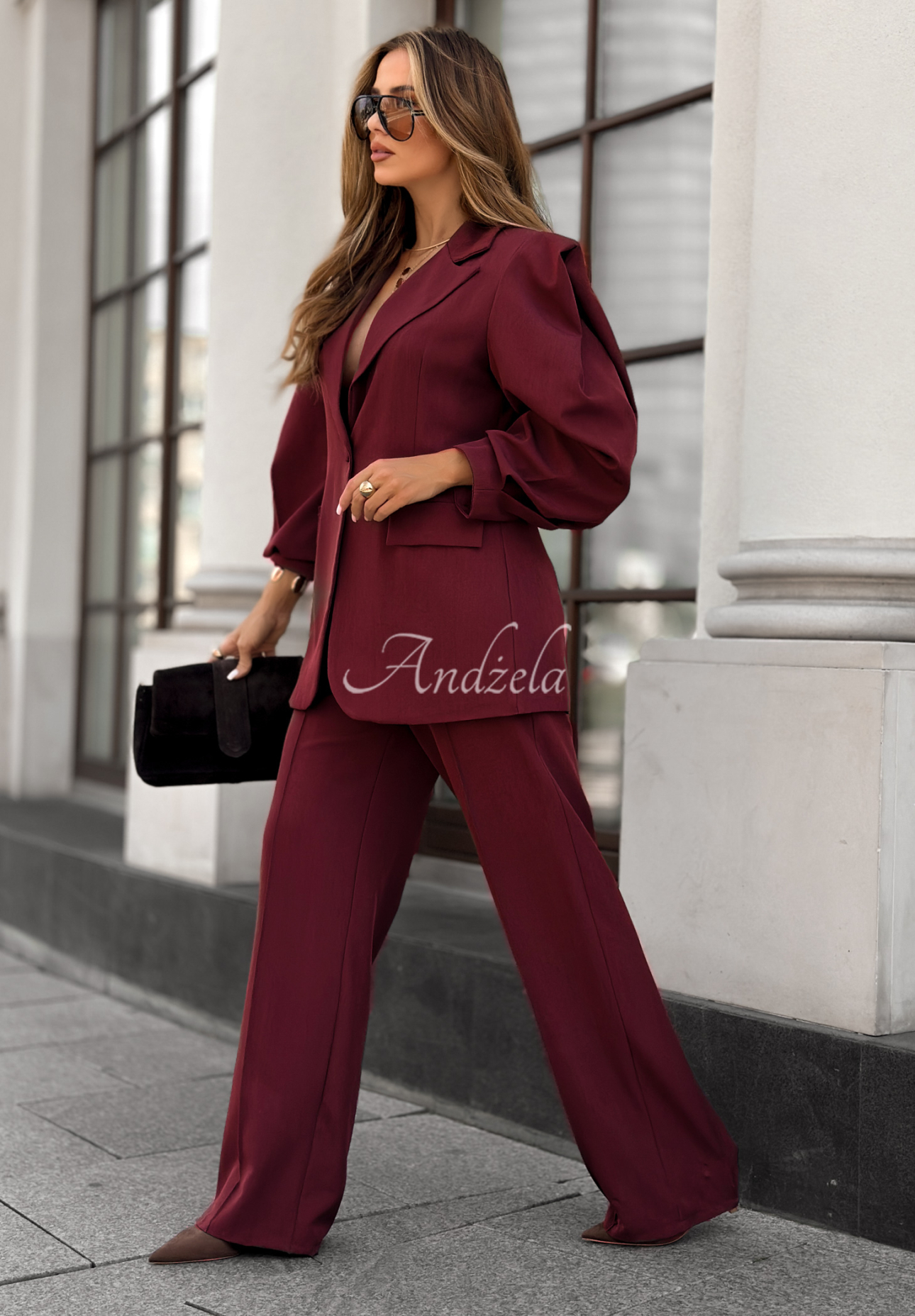 Compleu format din sacou și pantaloni Too Late To Ask