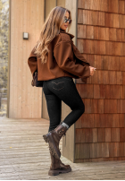 Pantaloni din denim skinny New Meadows negre