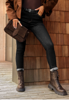 Pantaloni din denim skinny New Meadows negre