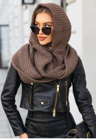 Căciulă z szalikiem balaclava Shade Of WInter ciocolatie