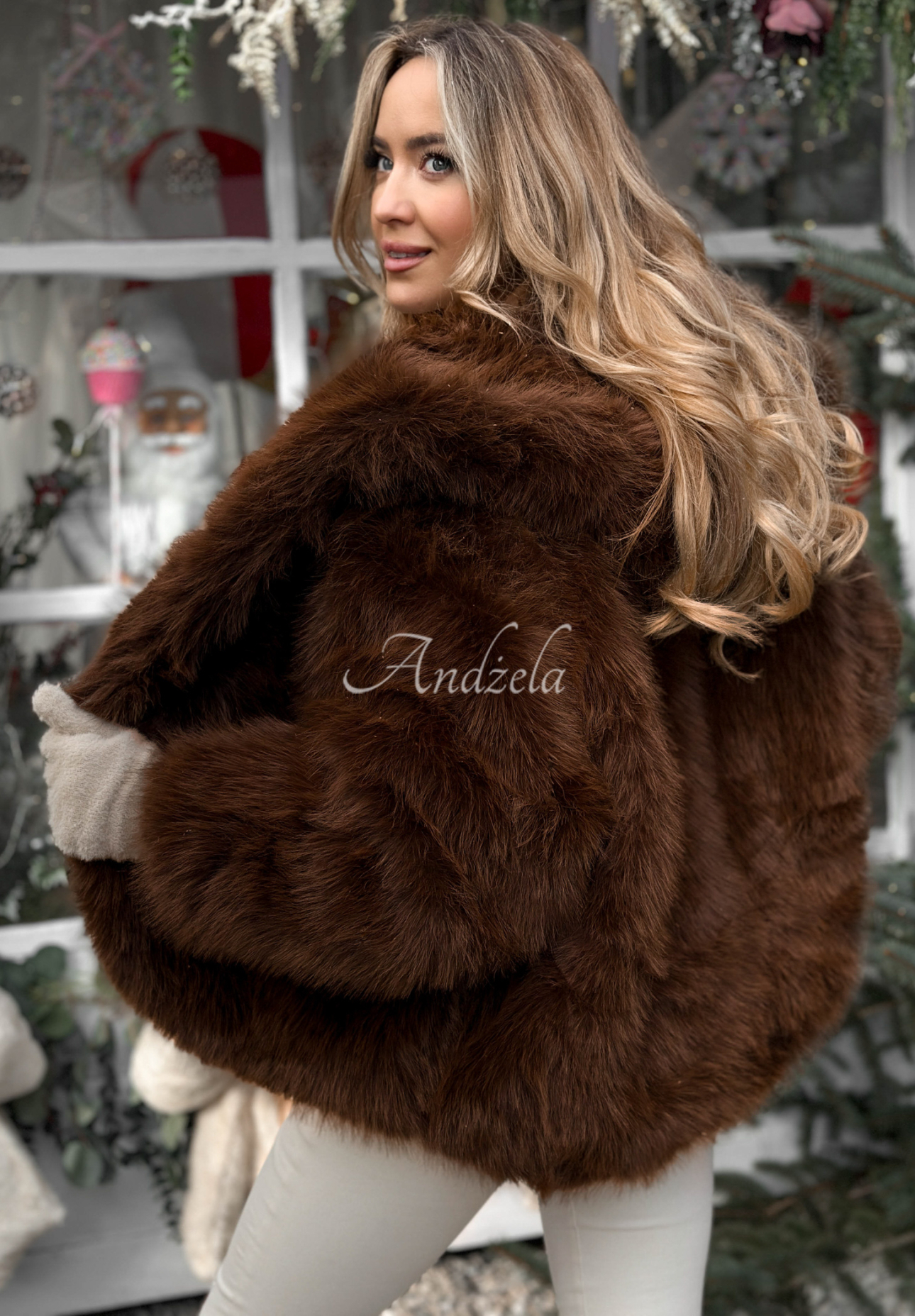 Geacă scurtă de blană Rainy Mood