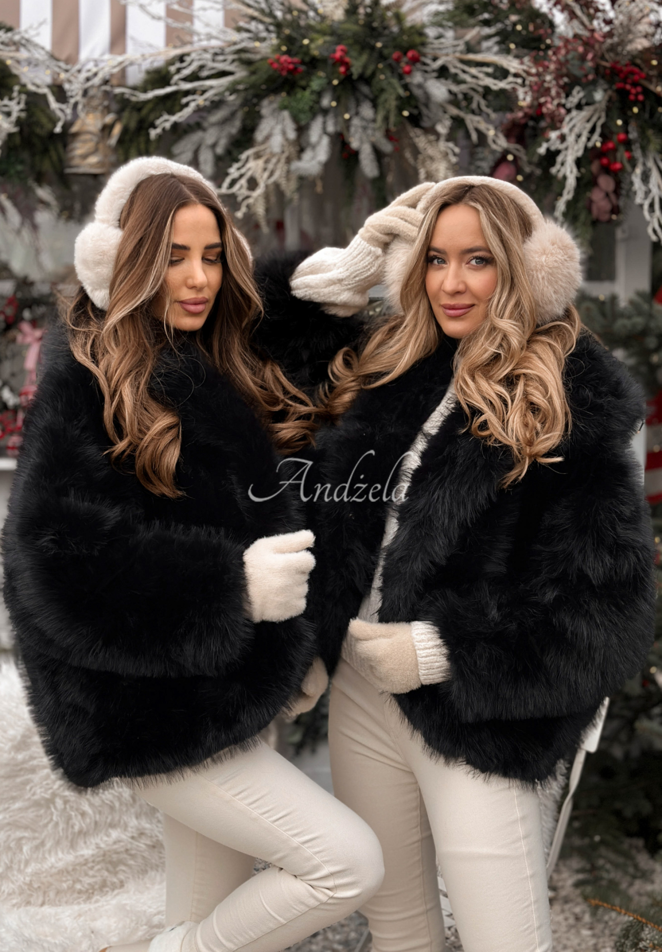 Geacă scurtă de blană Rainy Mood