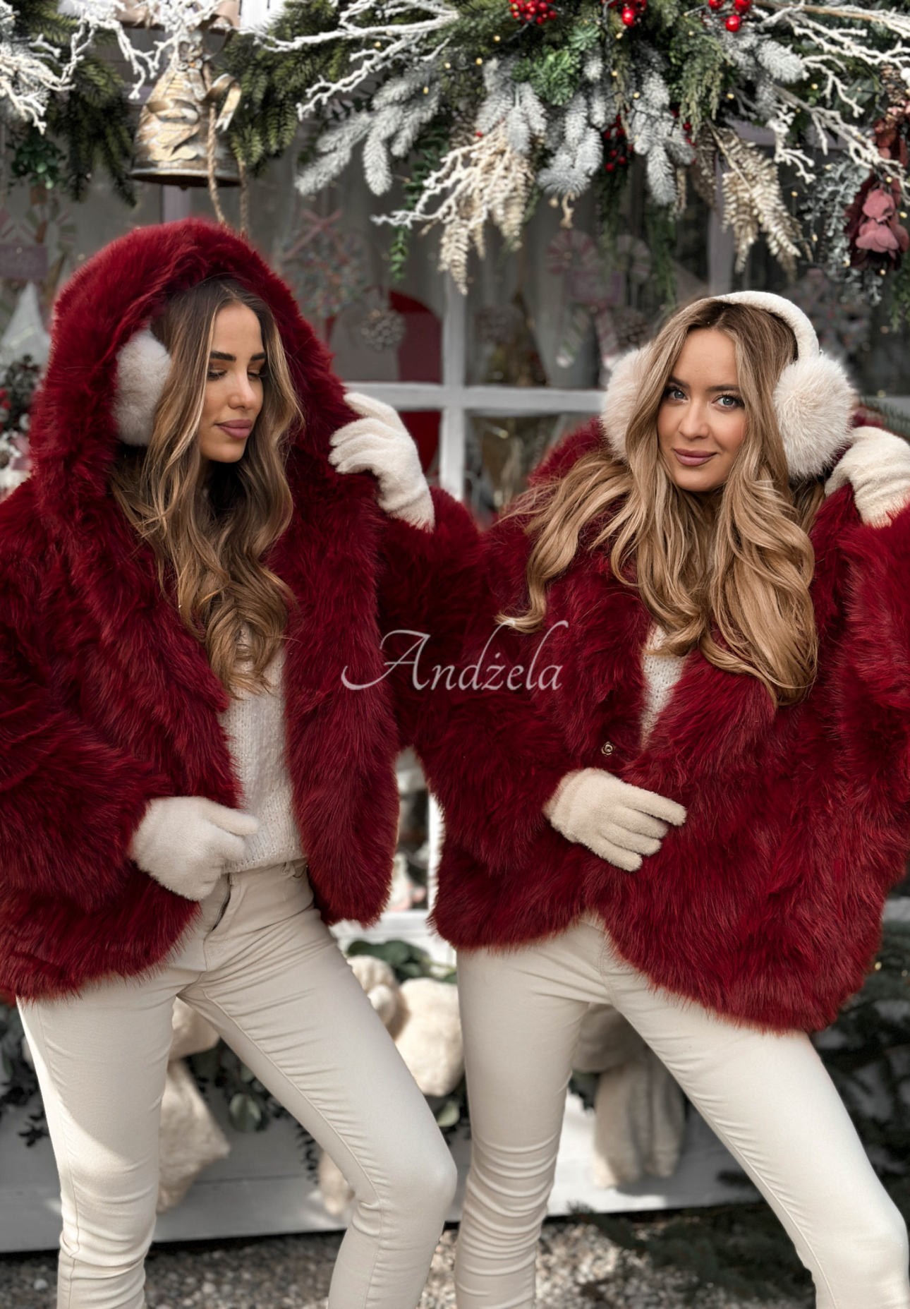 Geacă scurtă de blană Rainy Mood