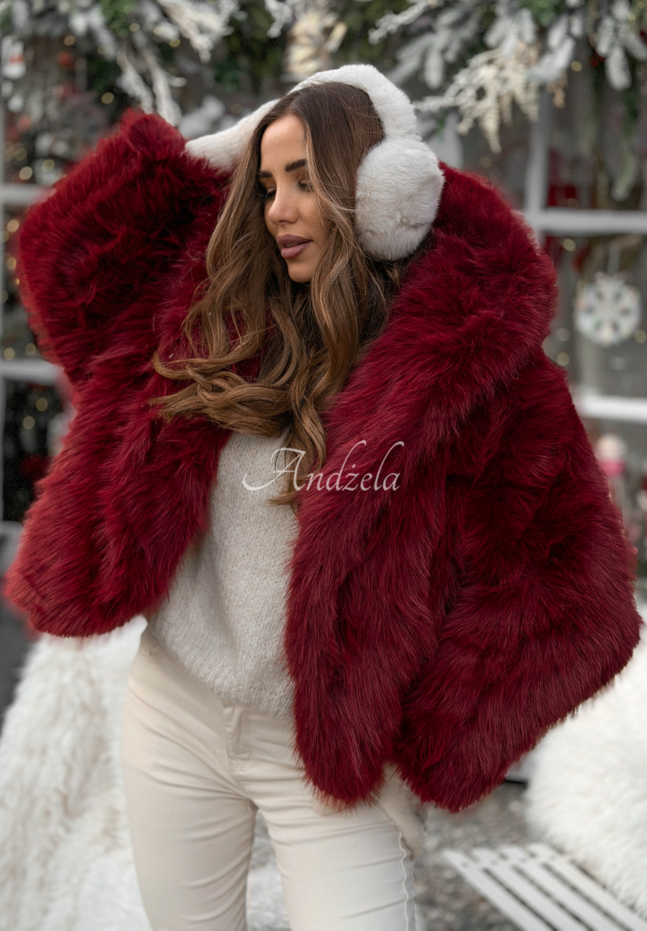 Geacă scurtă de blană Rainy Mood