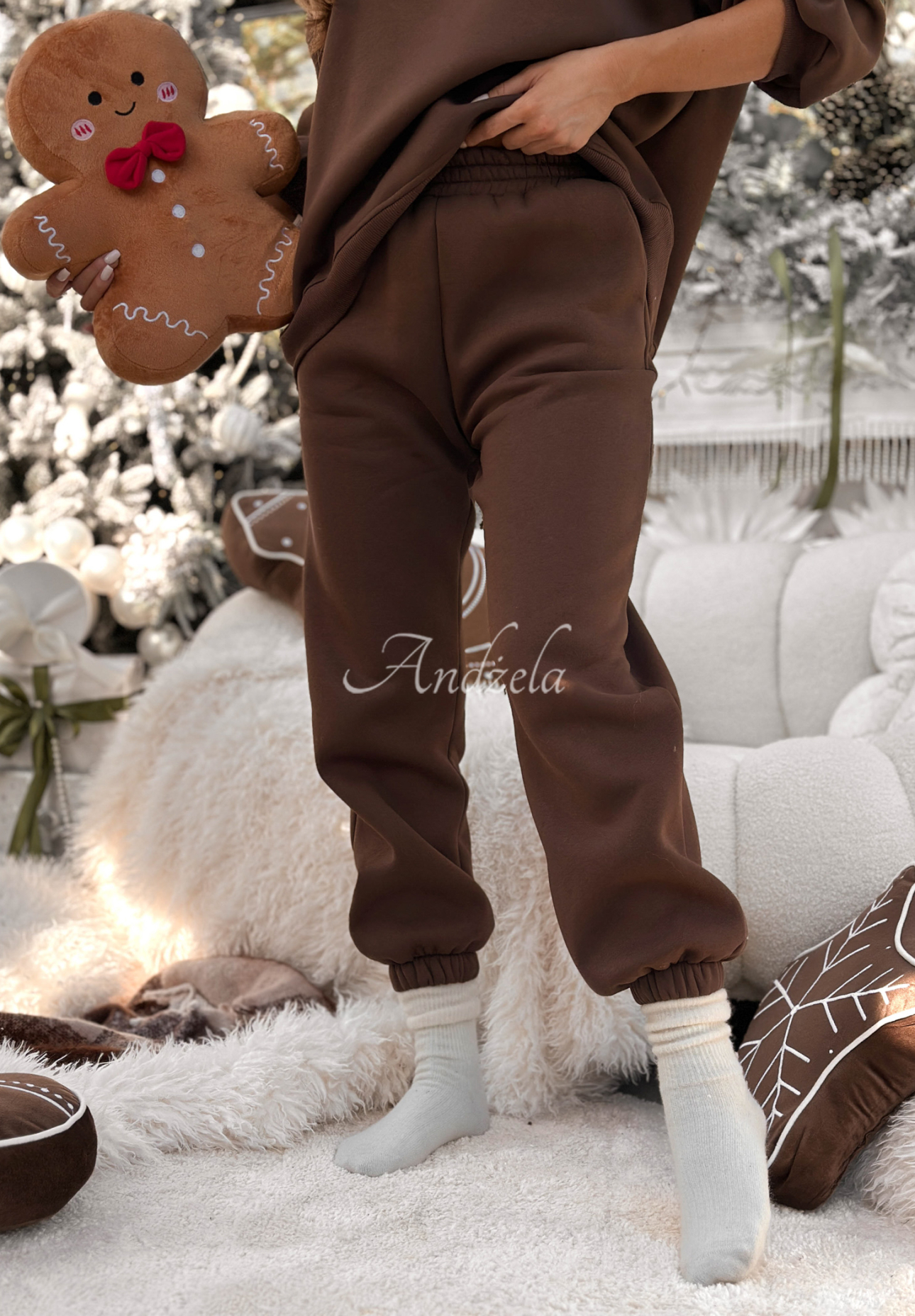 Set de trening de Crăciun cu hanorac și pantaloni Christmas Cookies