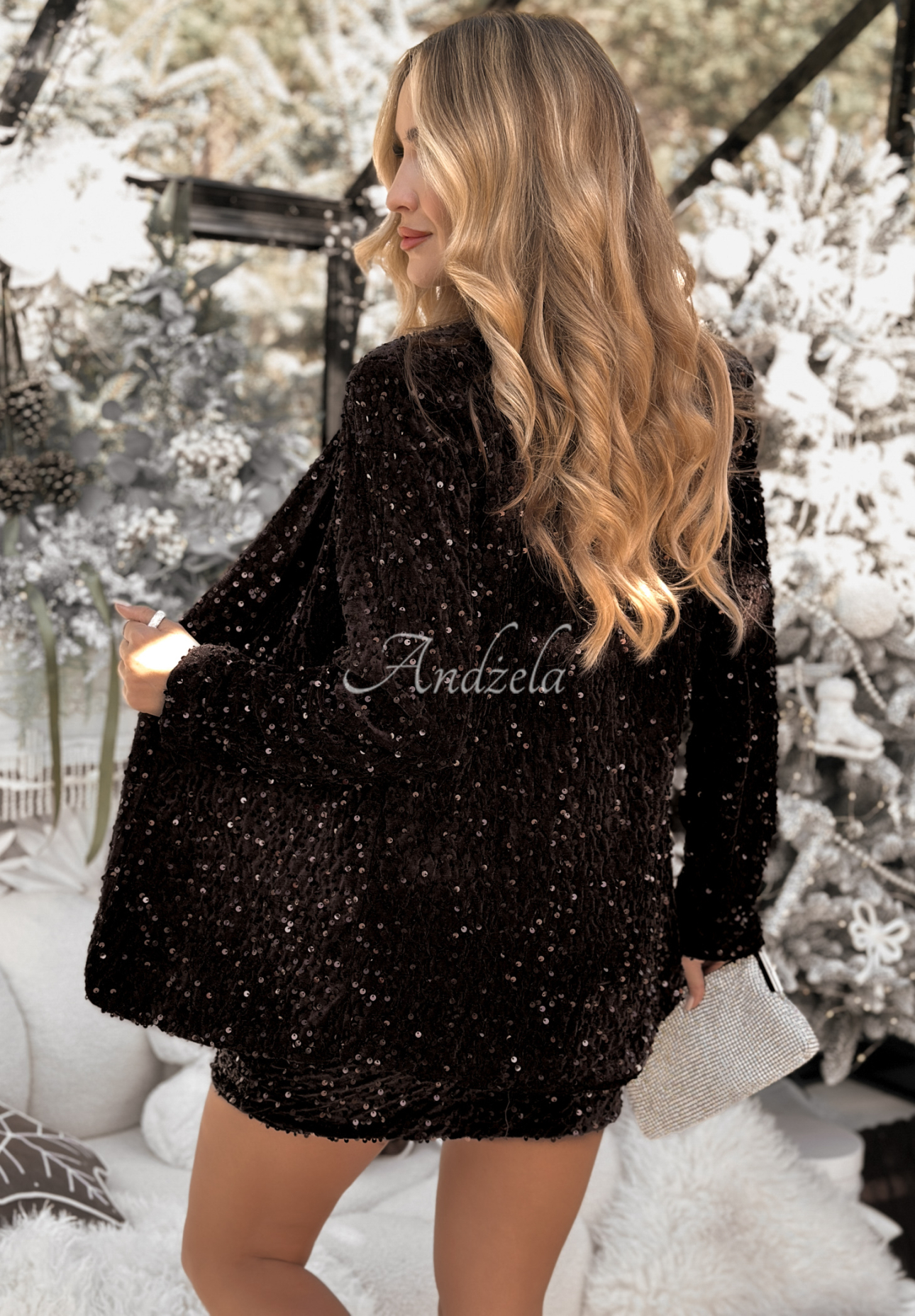 Sacou cu paiete Christmas Wrapping