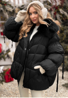 Geacă matlasată cu blăniță Cold Without You