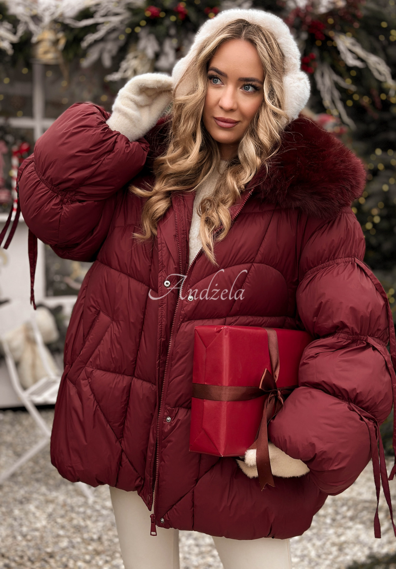 Geacă matlasată cu blăniță Cold Without You