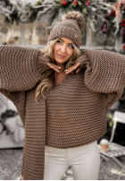 Pulover tricotat din lână Winter Is Calling