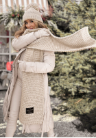 Compleu Căciulă, szalik, Mănuși 3in1 Best Winter Days bej