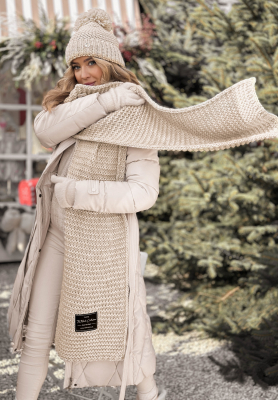 Set căciulă și fular din lână Best Winter Days