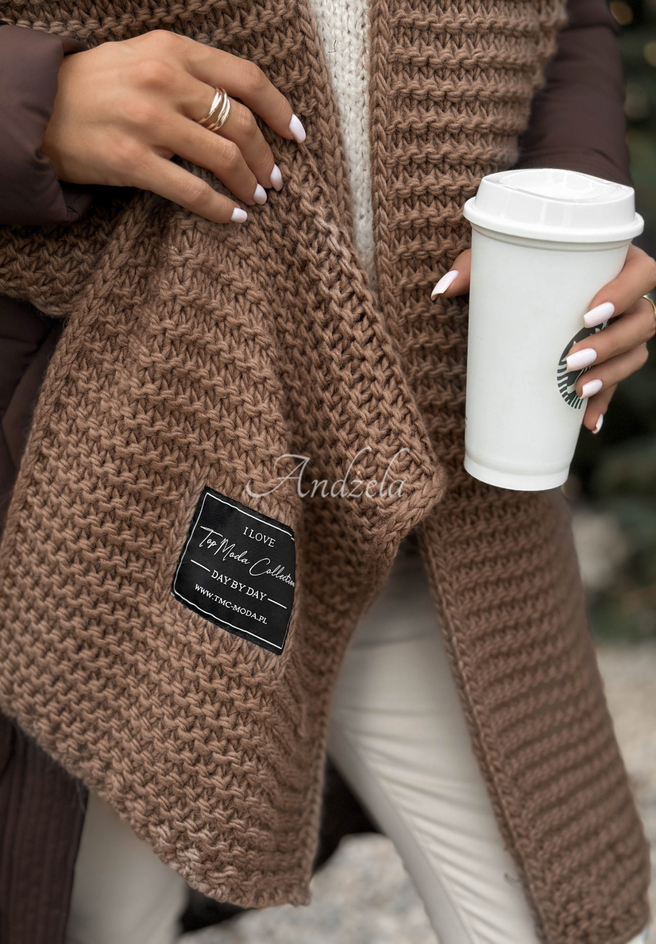 Set căciulă și fular din lână Best Winter Days