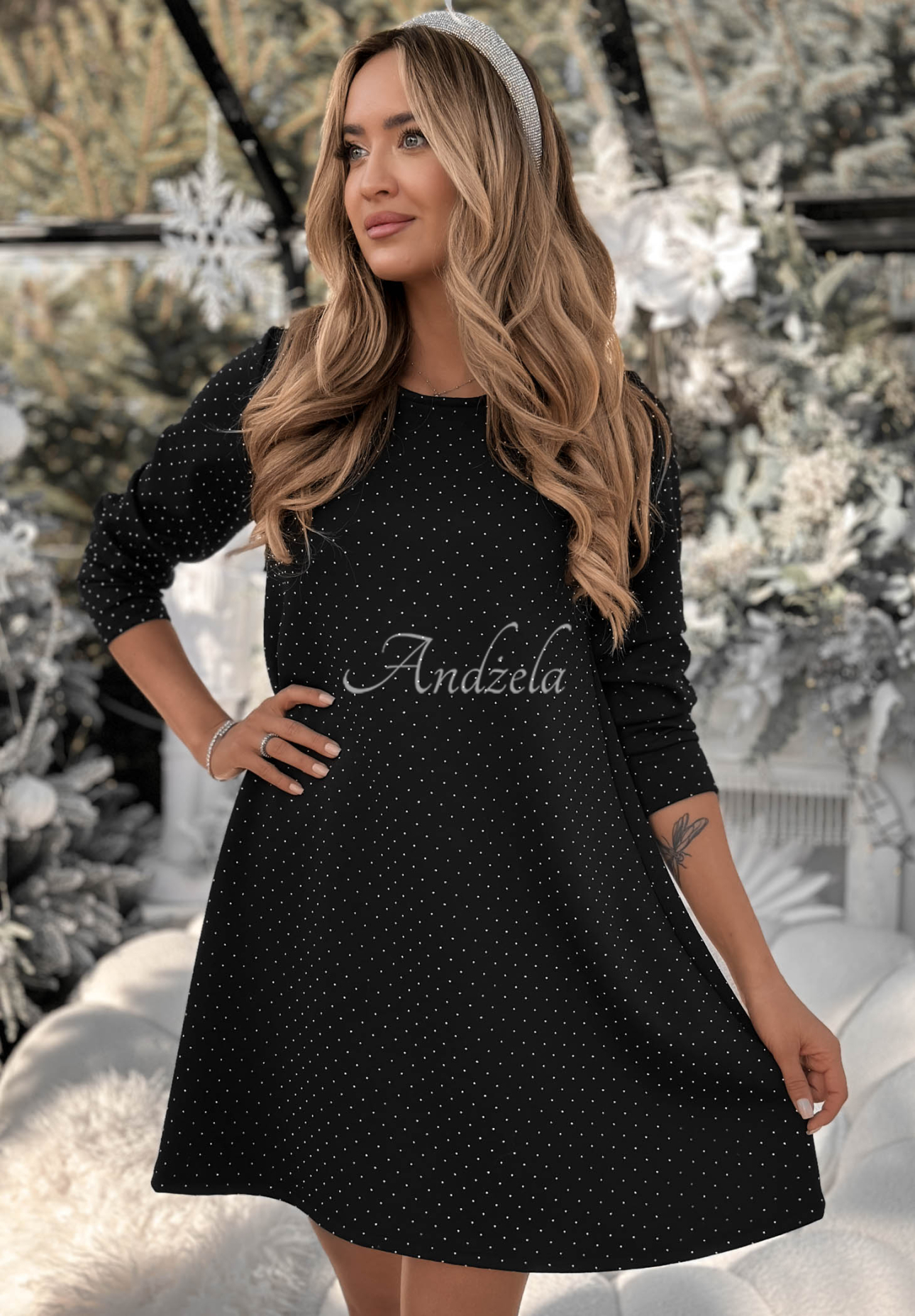 Rochie cu cristale Sparkle Like Stars