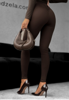 Colanți z marszczeniem Lazy Afternoon ciocolatii