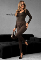 Body z dekoltem Come Over ciocolatii