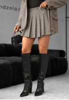 Fustă mini Not Tonight bej