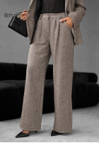 Eleganckie Pantaloni Not Tonight bej