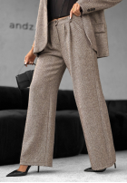 Eleganckie Pantaloni Not Tonight bej