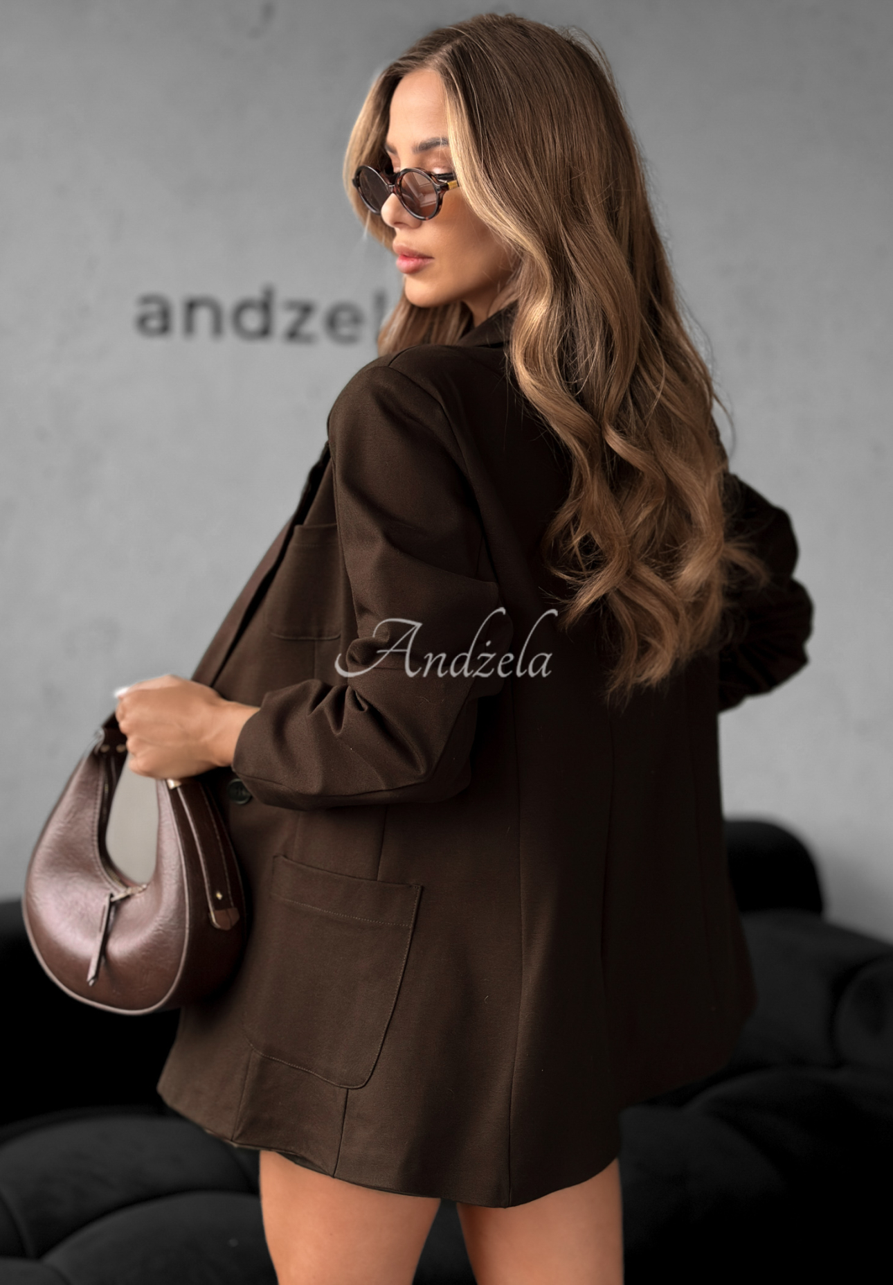 Sacou din viscoză cu un rând dublu de nasturi Your Move