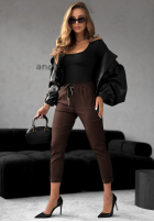 Pantaloni  Harwinton czekoladowe 