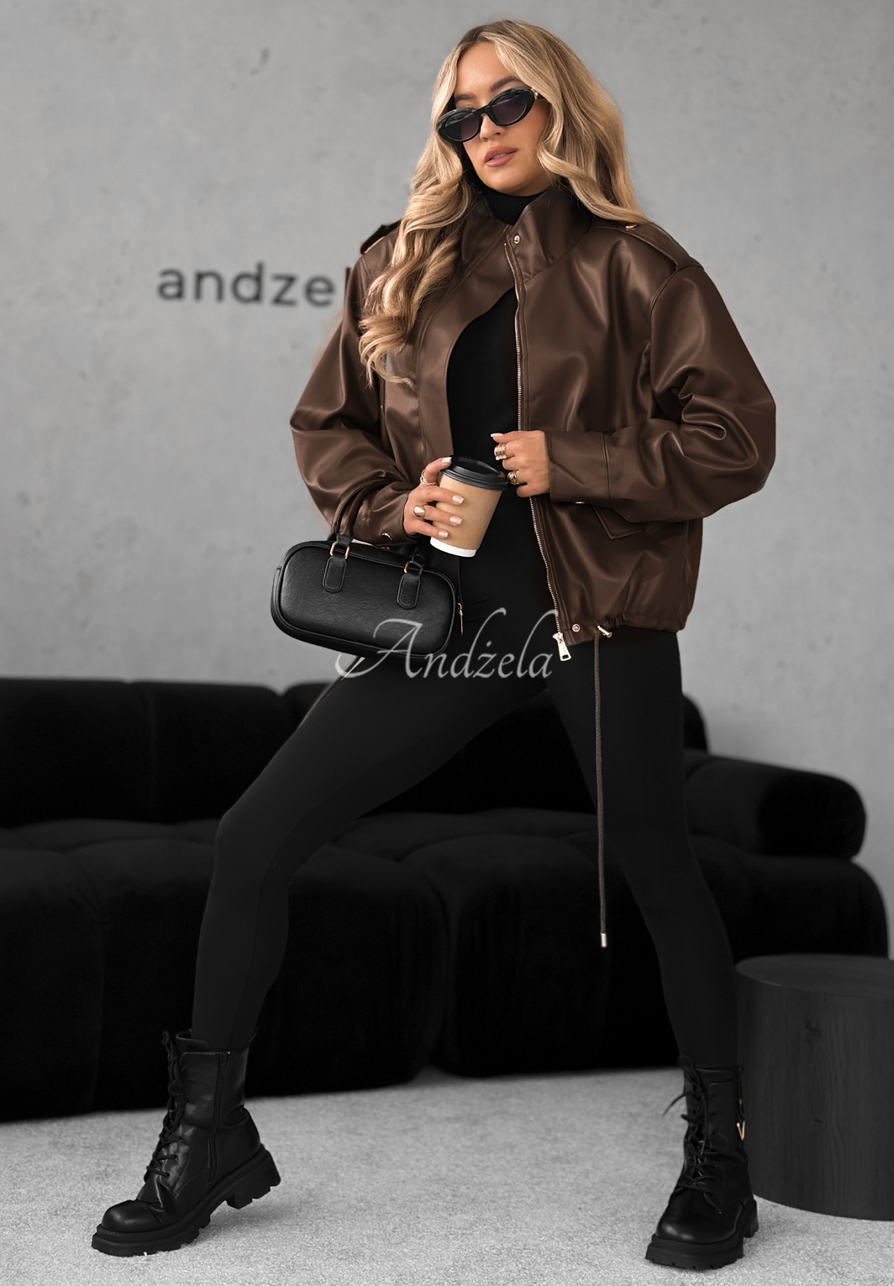 Geacă din piele Choosing Myself